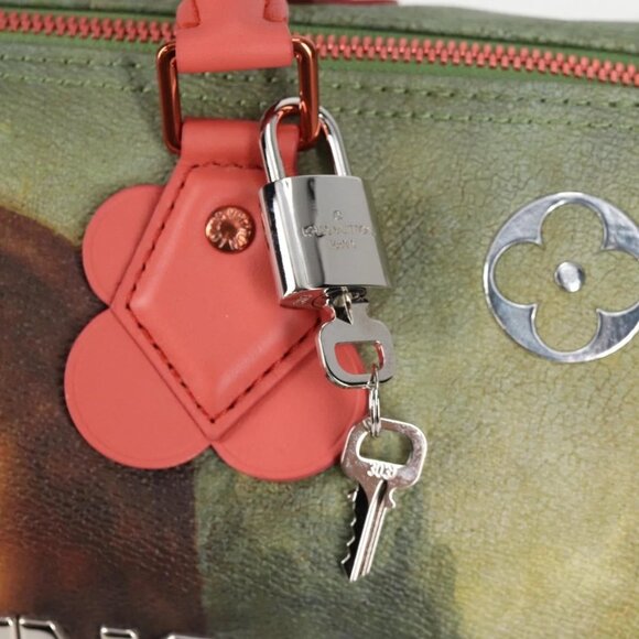 LOUIS VUITTON Masters Collection DA VINCI Speedy 30 Bag M43372 Auth ar13671SM - Picture 10 of 15